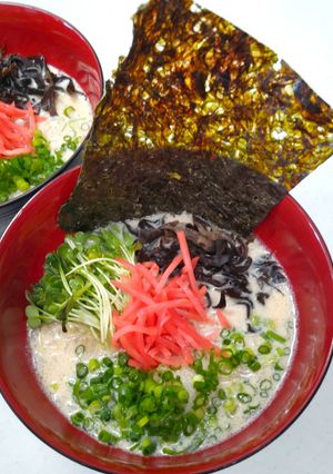 しらたきの豚骨ラーメン-レシピのメイン写真