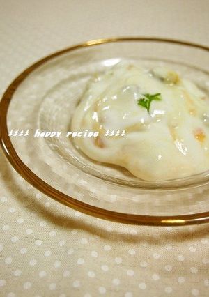 混ぜて待つだけ♫濃厚ラムレーズンデザート-レシピのメイン写真