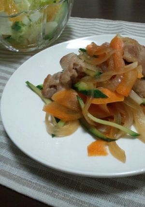 豚肉の南蛮漬け♪減塩おいしい！-レシピのメイン写真