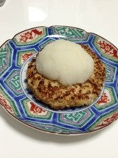 ヘルシー鶏むね肉の和風ハンバーグ☆-レシピのメイン写真