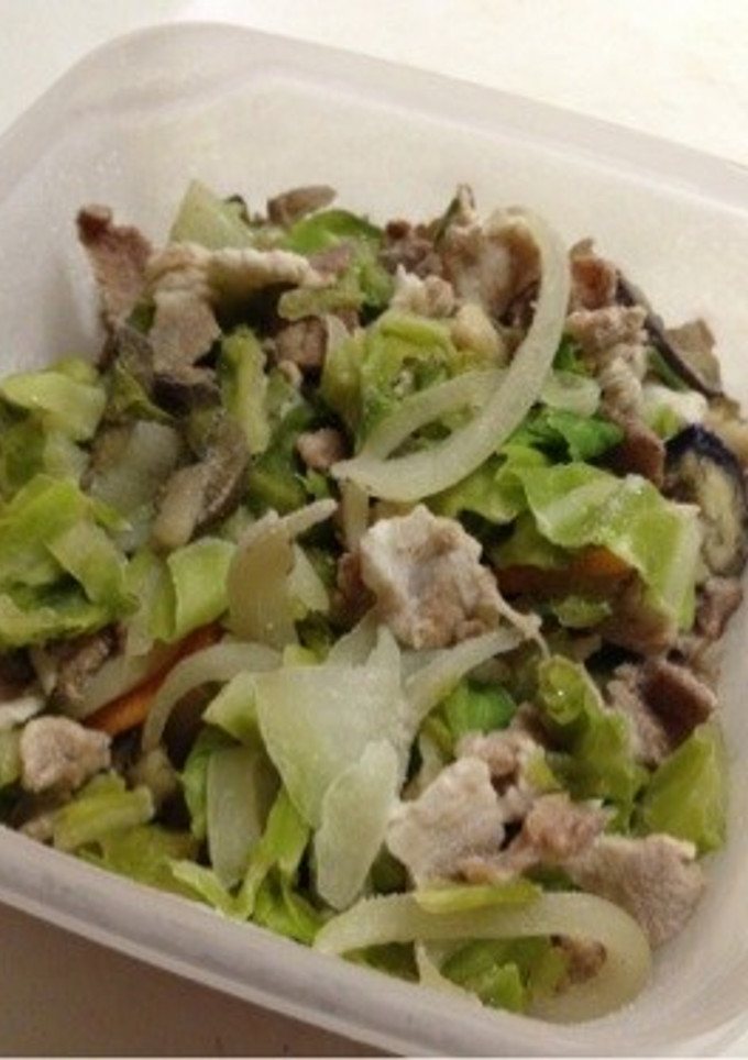 ストック用 野菜炒め-レシピのメイン写真