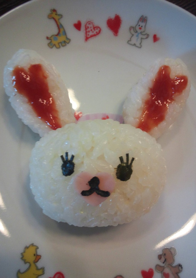 キャラ弁に♪ ☆うさぎのモフィ☆-レシピのメイン写真