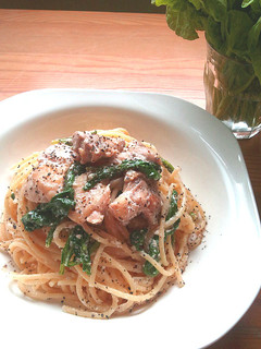 ヨーグルトで☆チキンクリームパスタ-レシピのメイン写真