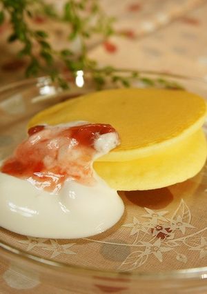 市販パンケーキもちょこっとおめかし-レシピのメイン写真