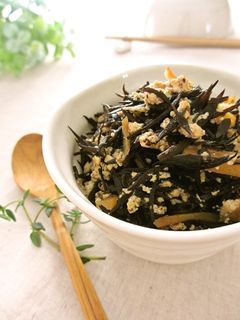 ひじきと豆腐そぼろの炒り煮…-レシピのメイン写真