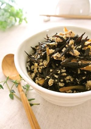 ひじきと豆腐そぼろの炒り煮…-レシピのメイン写真