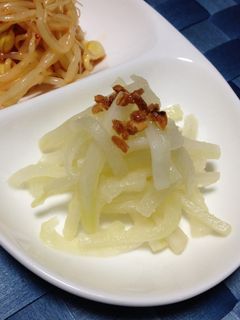焼き肉屋さんの大根のナムル♪-レシピのメイン写真