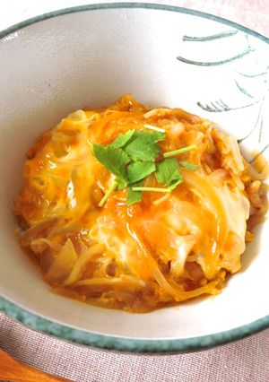 食堂の半熟とろとろ玉子丼♫ by むぎタロウ 【クックパッド】 簡単