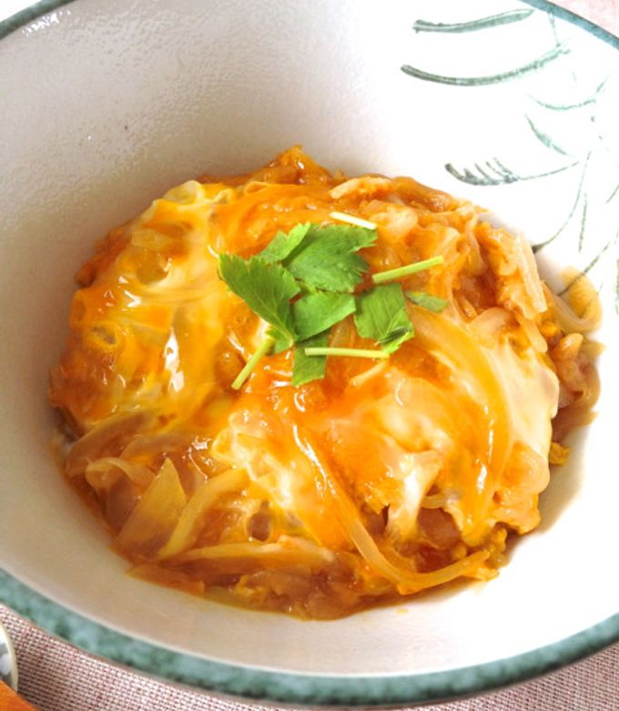 食堂の半熟とろとろ玉子丼♫ by むぎタロウ 【クックパッド】 簡単