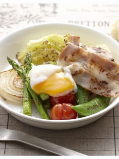 ベーコン&春野菜のおかずサラダ-レシピのメイン写真