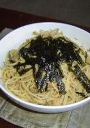 納豆めんたいパスタ-レシピのメイン写真