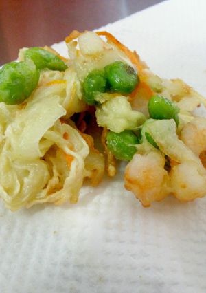 【アレルギー用】かき揚げ-レシピのメイン写真