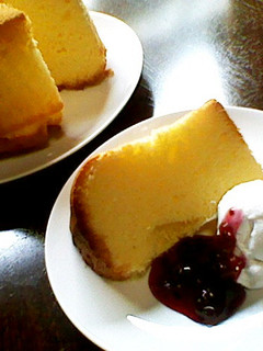 自慢のふわふわヨーグルトシフォン-レシピのメイン写真