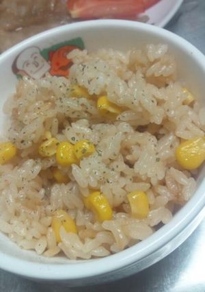 .+*もちっの秘密コーンご飯*+.-レシピのメイン写真