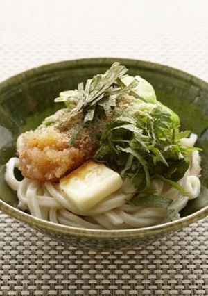 バターしょうゆの明太ぶっかけうどん-レシピのメイン写真
