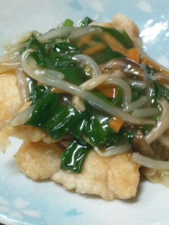 中華鶏胸肉の野菜あんかけ-レシピのメイン写真