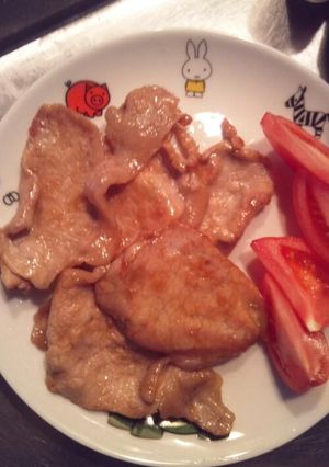簡単･+*ポン酢で*+.しょうが焼き-レシピのメイン写真