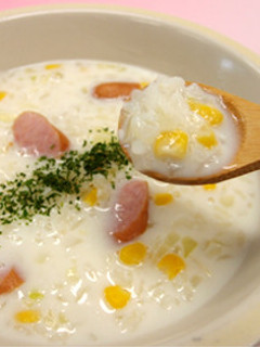 白だしでミルク粥-レシピのメイン写真