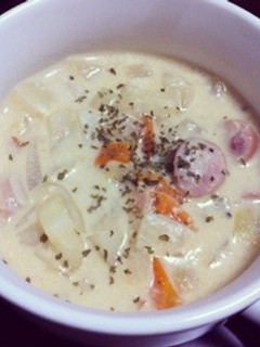コロコロ野菜の豆乳スープ-レシピのメイン写真