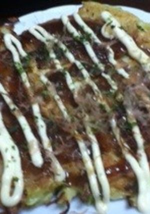 豆腐と長芋でフワッフワ！関西お好み焼き-レシピのメイン写真