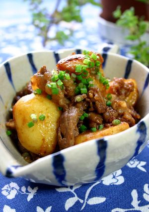 じゃが芋と牛肉だけdeこってり肉じゃが-レシピのメイン写真