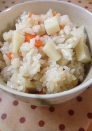 ちょい足しde♪たけのこご飯♪-レシピのメイン写真