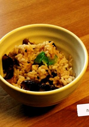 ほたるいかときのこの混ぜごはん-レシピのメイン写真
