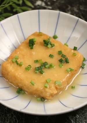 レンジで簡単！厚揚げの生姜煮-レシピのメイン写真
