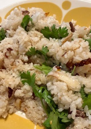 牛肉とたっぷりパクチーのチャーハン✴︎タイ風-レシピのメイン写真