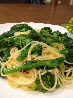 菜の花とブロッコリーのパスタ-レシピのメイン写真