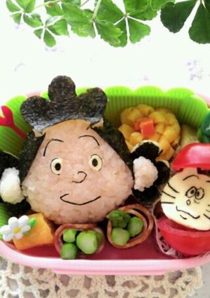 簡単！可愛い♪キャラ弁☆サザエさん弁当☆-レシピのメイン写真