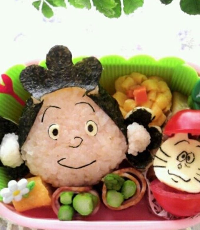 簡単！可愛い♪キャラ弁☆サザエさん弁当☆ by むらかみなつこ