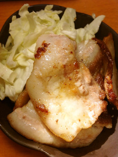 豚焼肉のキャベツ添えポン酢で-レシピのメイン写真