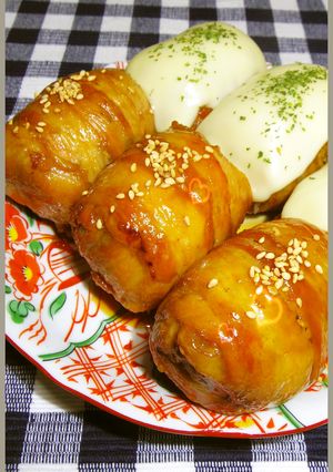 男のロマンだ！がっつきたい肉巻きおにぎり-レシピのメイン写真