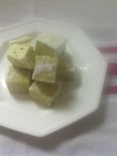 抹茶のギモーヴ(卵白消費)-レシピのメイン写真
