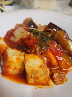 鶏肉と厚揚げのトマト煮込み-レシピのメイン写真