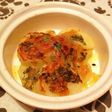 じゃがいものバジルチーズ焼き