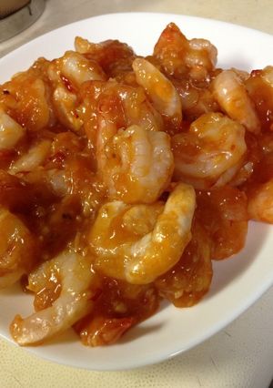 簡単エビチリ-レシピのメイン写真