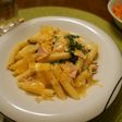 簡単!豆乳クリームソースのペンネ