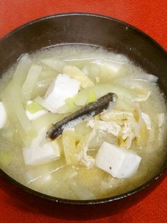 煮干しも食べる大根のお味噌汁-レシピのメイン写真