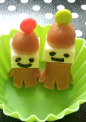 チーズウインナー君☆お弁当に☆キャラ弁☆-レシピのメイン写真