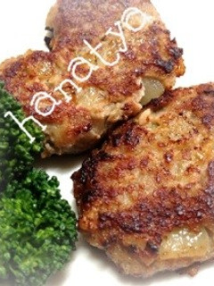激ウマ!蓮根入りハンバーグ-レシピのメイン写真