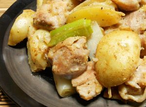 新じゃがと鶏のレモンペッパー炒め-レシピのメイン写真