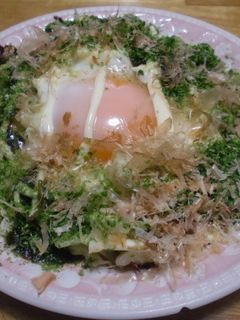 キャベツの巣ごもり卵お好み焼き風-レシピのメイン写真