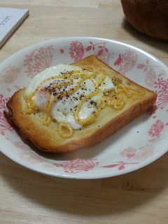 目玉焼きトースト-レシピのメイン写真