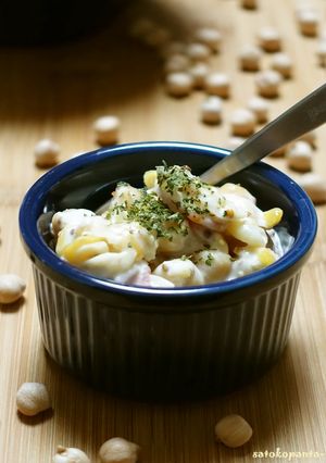 ひよこ豆の粒マスタードとハムのサラダ♪-レシピのメイン写真