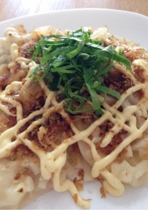 うどんでお好み焼き(‾^‾)ゞ-レシピのメイン写真