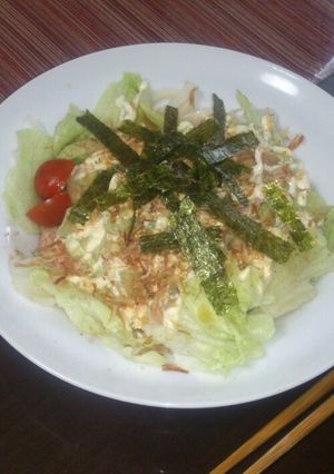 簡単５分！絶品サラダうどん♪-レシピのメイン写真