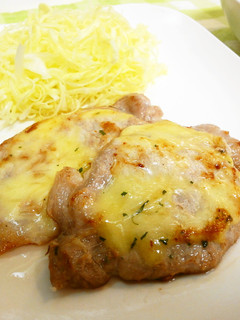 *塩麹で*豚ロース肉のチーズ焼き*-レシピのメイン写真