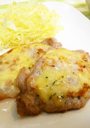 ＊塩麹で＊豚ロース肉のチーズ焼き＊-レシピのメイン写真